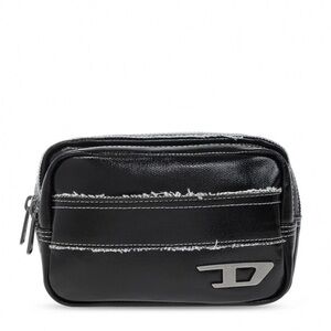 Diesel Black Crossbody Bag with Sporty Design